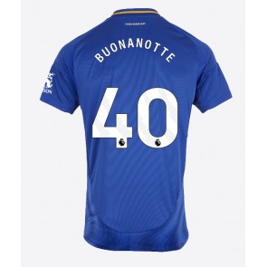 Leicester City Facundo Buonanotte #40 Hjemmebanetrøje 2024-25 Kort ærmer